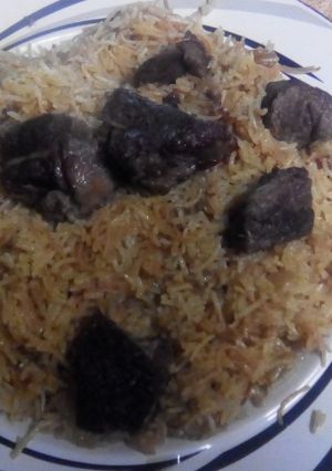 صورة لوصفة صحن. برياني عراقي