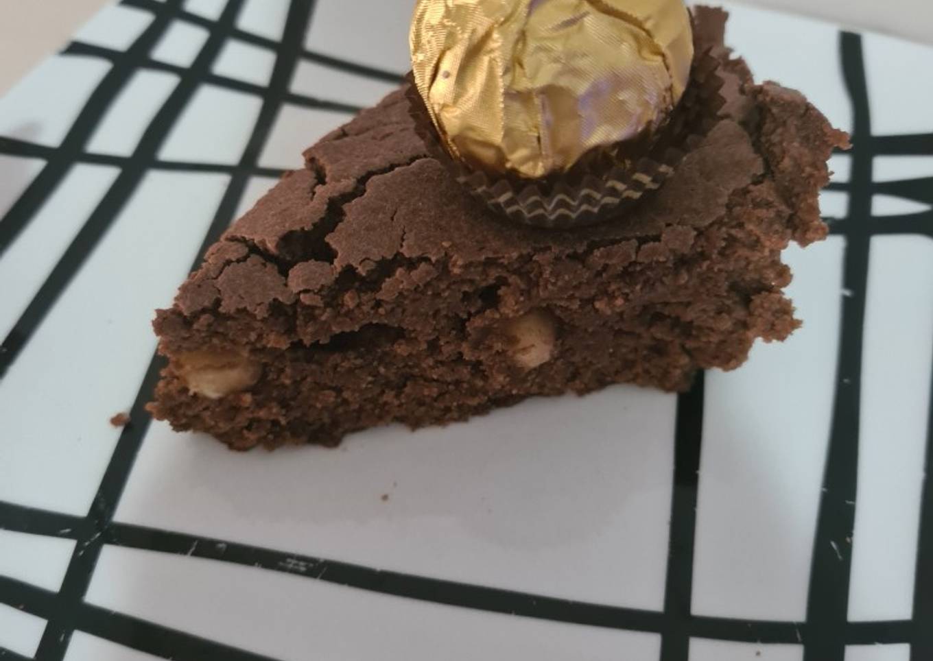 Bizcocho saludable sabor Ferrero rocher