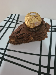 Una foto de Bizcocho saludable sabor Ferrero rocher