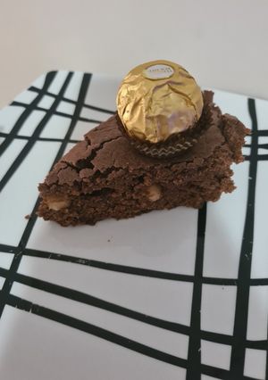 Una foto de Bizcocho saludable sabor Ferrero rocher