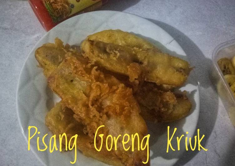 Pisang Goreng Kriukk