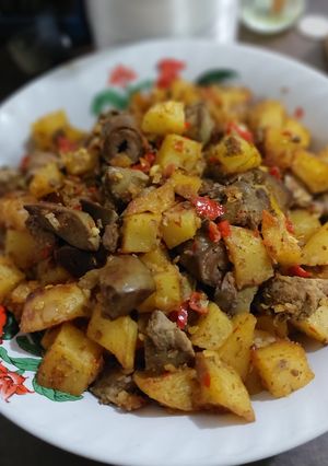 Foto resep Sambal goreng kentang ati