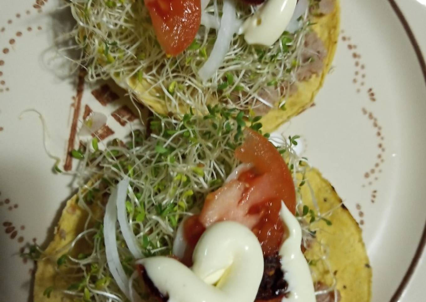 Tostadas de alfalfa 🌱🌱