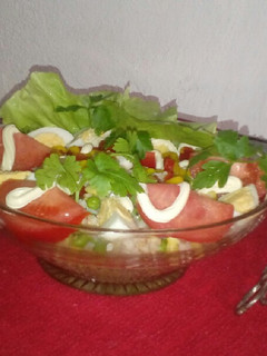Una foto de Ensalada de arroz con atún