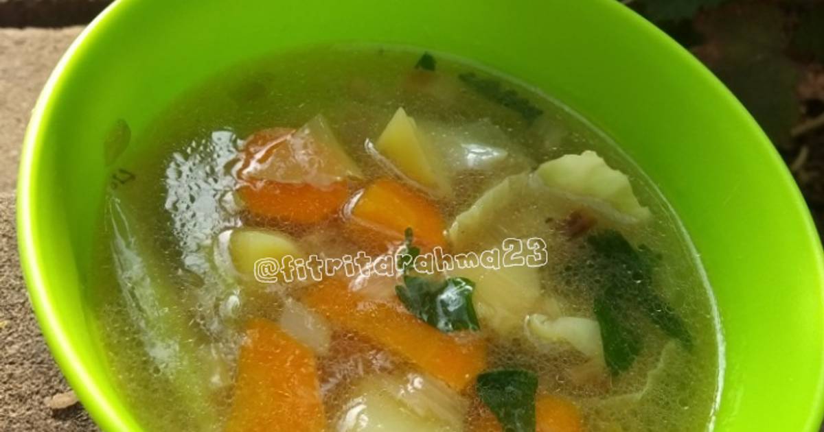 Resep Sayur Sop Oleh Fitrita Rahma Cookpad