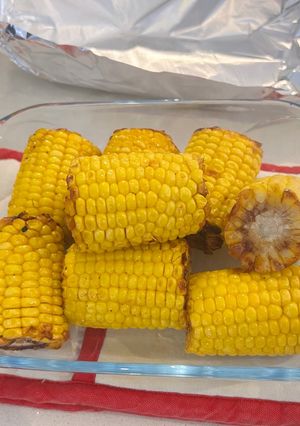 氣炸椒鹽奶油玉米 的食譜成品照片