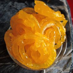 A picture of Golden Jalebi.