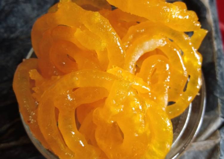 Recipe: Appetizing Golden Jalebi