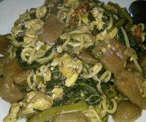 Resep Baru Mie Kangkung Yummy Mantul