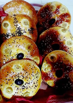 صورة لوصفة خبز الزيتون
