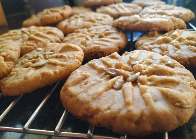 Galletas de girasol y miel Receta de Vicky- Cookpad