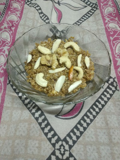 અખરોટ નો હલવો (Walnut Halwa Recipe In Gujarati) રેસીપી મુખ્ય ફોટો