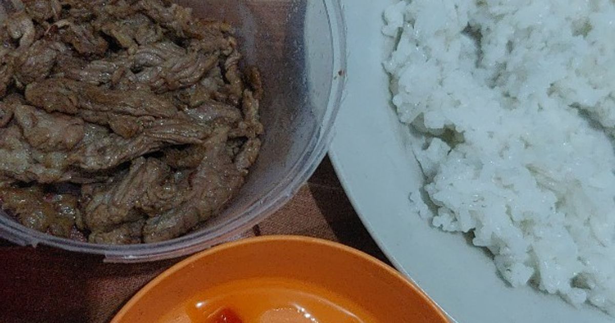Resep Sei' Sapi Sambal Luat oleh aprilia nanda - Cookpad