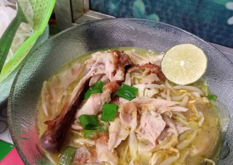 Bagaimana Membuat Soto ayam Lezat Sekali