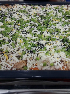 عکسی از دستور پیتزا مرغ و قارچ