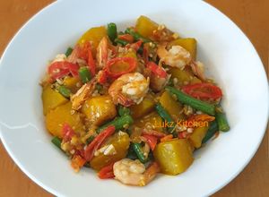 Foto resep Tumis buncis labu kuning