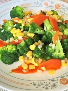 汆燙綠花椰菜 的食譜成品照片