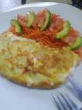 Omelette Con Papa Saludable / Diabetes / Prebiótico
