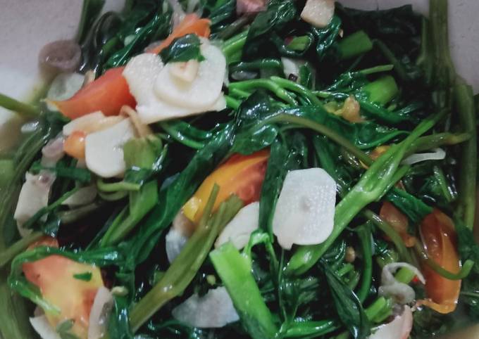 Resep Tumis kangkung sedap, Lezat
