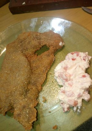 Una foto de Salsa casancream con ajo y tomate (guarnición)