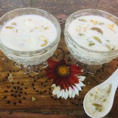 Oats Dry Fruits Kheer A picture of Oats Dry Fruits Kheer.