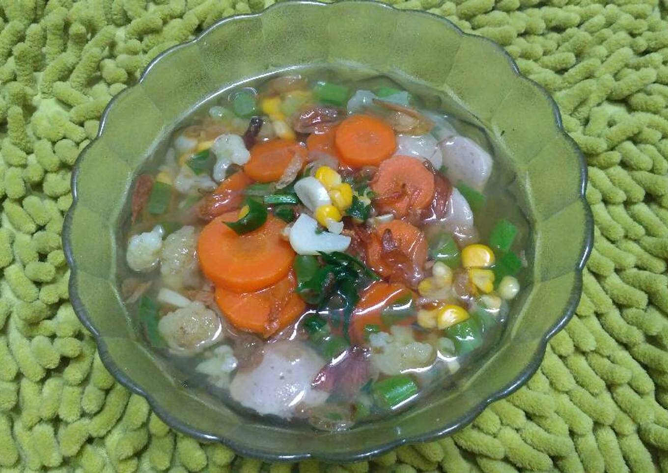 Sayur Sop (tanpa minyak)