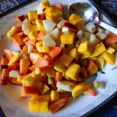 A picture of Simple fruit salad.