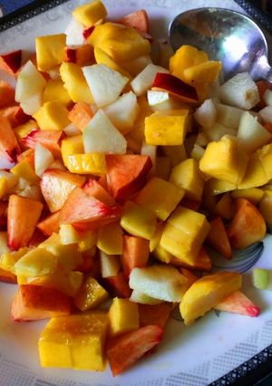 A picture of Simple fruit salad.