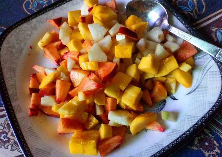 Step-by-Step Guide to Prepare Award-winning Simple fruit salad