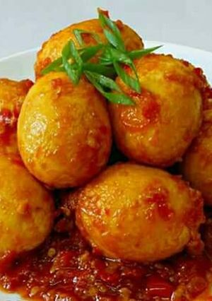 Foto resep Bali telor😊