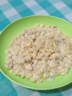 Foto resep Macaroni Carbonara - Resep MPASI