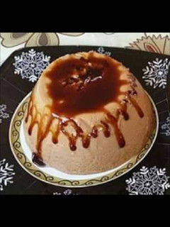 Una foto de Flan de dulce de leche