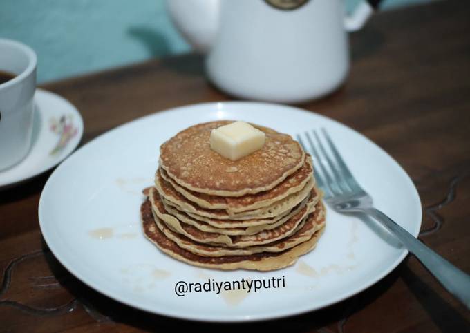 Mudah Banget Memasak Resep Pancake Teflon (takaran sendok)