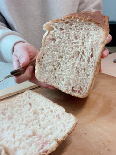 火腿吐司麵包|過熱水蒸氣烤箱微波爐 的食譜成品照片