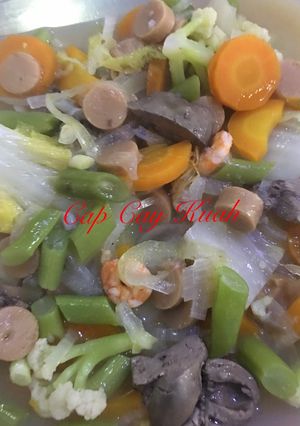 Foto resep Cap cay kuah