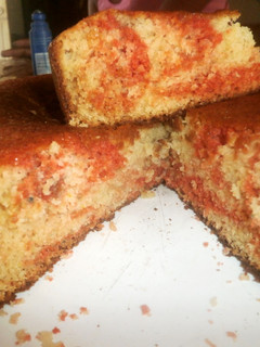 Una foto de Torta húmeda de leche