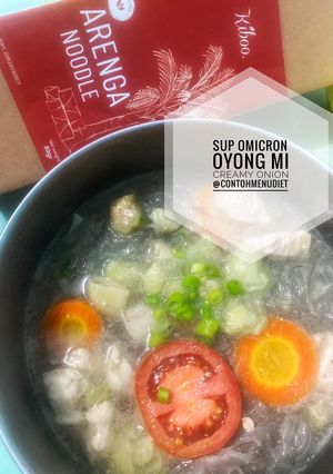 Foto resep Sup Oyong Mi Creamy Onion