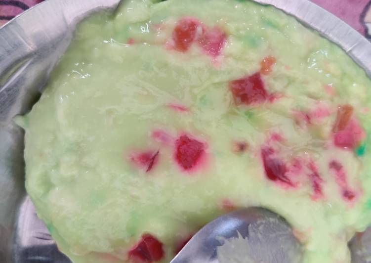 Recipe of Super Quick Homemade Tuti fruti pudding