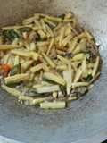 Tumis keputren hati ayam