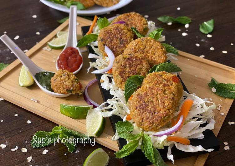 Steps to Prepare Ultimate Oats kebab