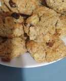 Galletas de coco y manzana