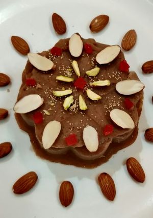 A picture of Aate ka halwa.