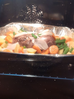 Una foto de Solomillo de cerdo al horno