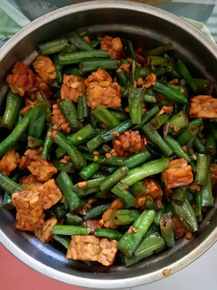 Foto resep Tumis kacang panjang tempe