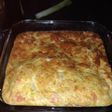 Torta de coliflor con queso