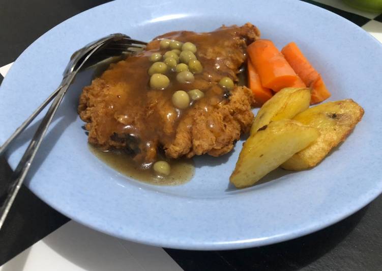 Kiat-kiat mengolah Chicken Steak enak