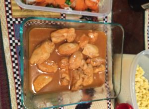 Una foto de Filete de pechugas ahogadas en cola