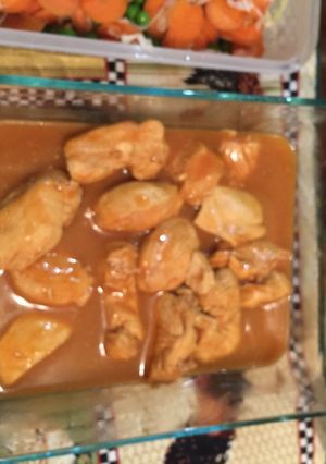 Una foto de Filete de pechugas ahogadas en cola