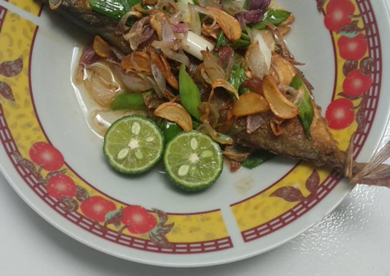 Ikan peda goreng