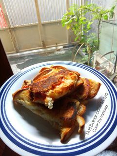 Foto resep Roti Bakar Sosis Mayo